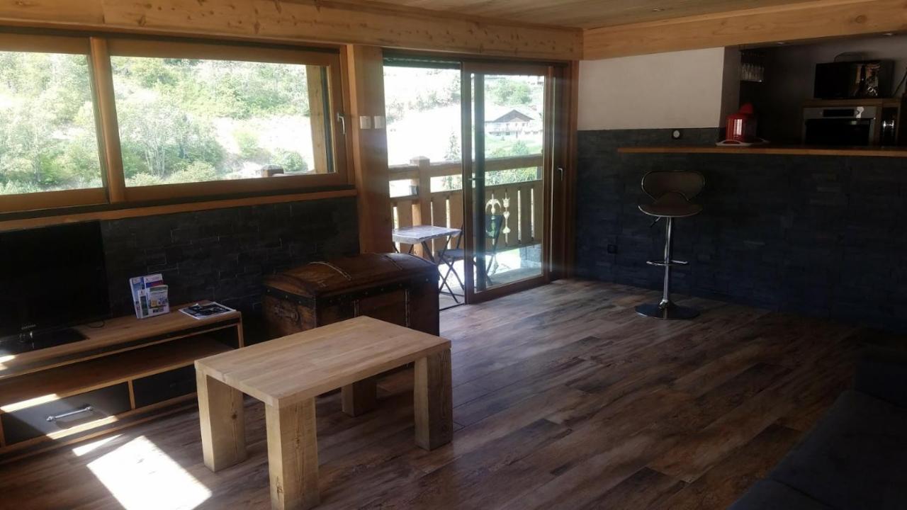 Appartement Avec Vue Panoramique A Champagny - La Joubarbe La Plagne Eksteriør billede
